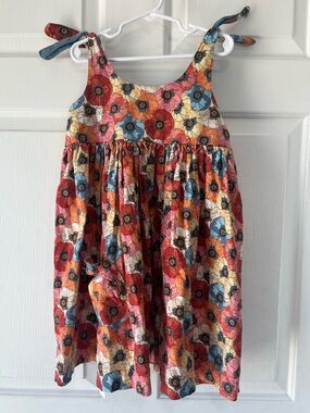 My Dragonfly Girl Multicolored Floral Dress